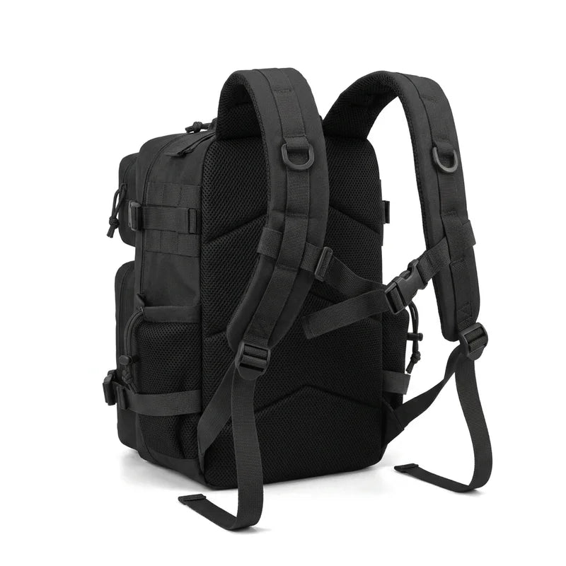 26L Tactical Backpack Men Women Outdoor Survival Hiking Rucksack with Dual Cup Holders