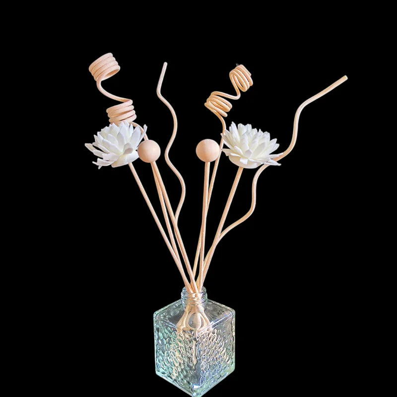 Artificial Flower Rattan Reed Diffuser Refill Sticks - 6, 8, 9 Pcs Home Fragrance