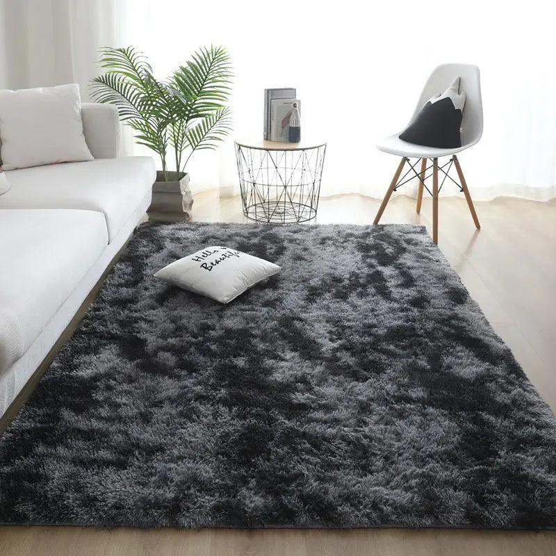 Fluffy White Carpet for Living Room Bedroom & Kids Room Non-Slip Large Rug