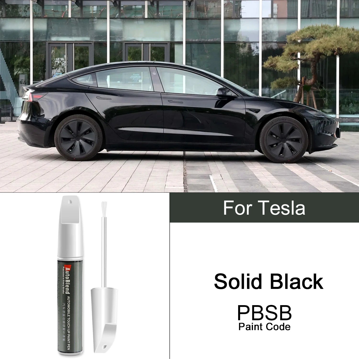Automotive Touch Up Paint Pen for Tesla Models - Multiple Colors Available