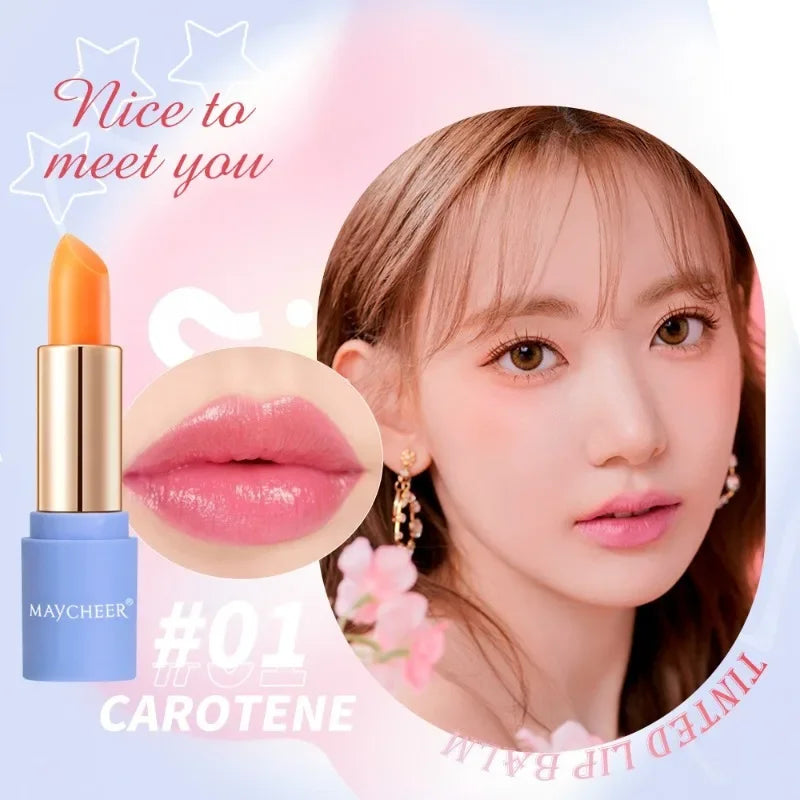 Color-Changing Lipstick Moisturizing Long-Lasting Lip Balm Water Light Makeup