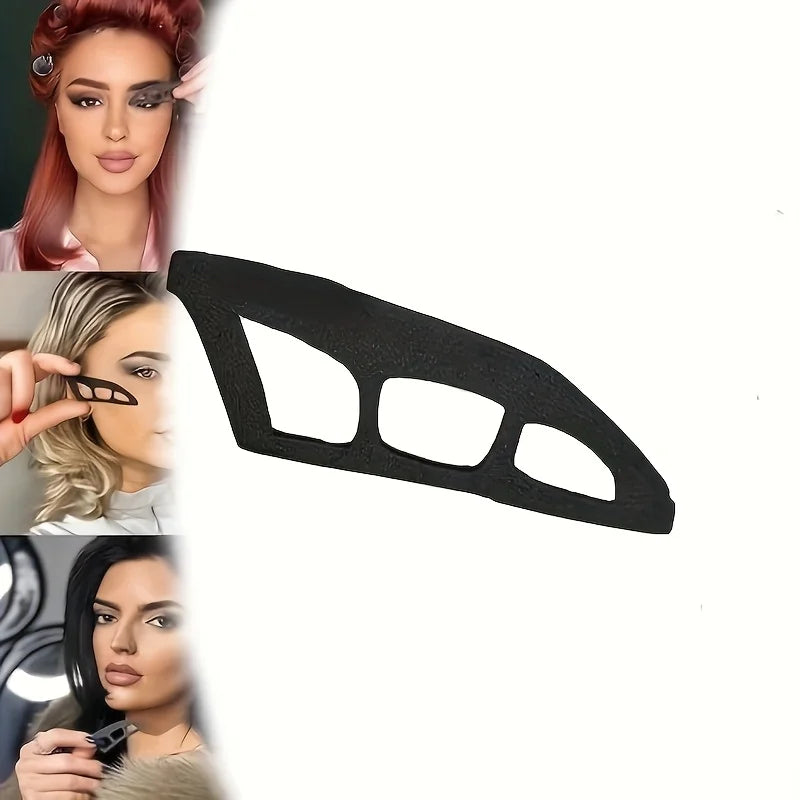 Oval Eyeshadow Stencil Tool for Beginners - Hypoallergenic Makeup Aid