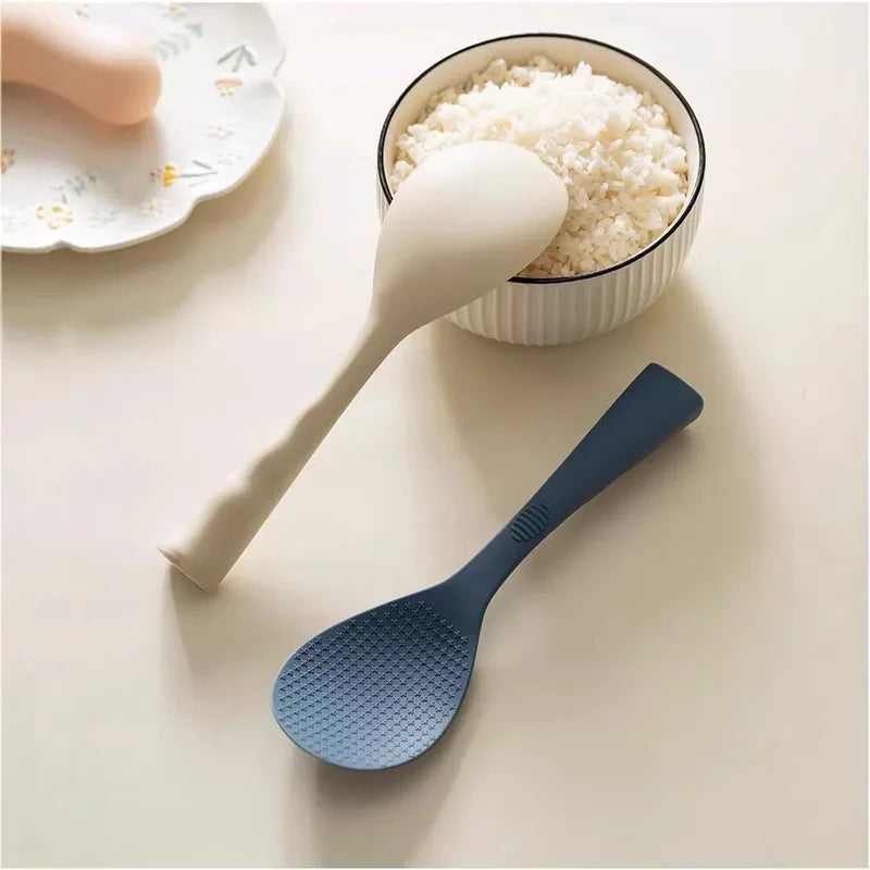 Heat-Resistant Silicone Rice Spoon for Household Rice Cookers