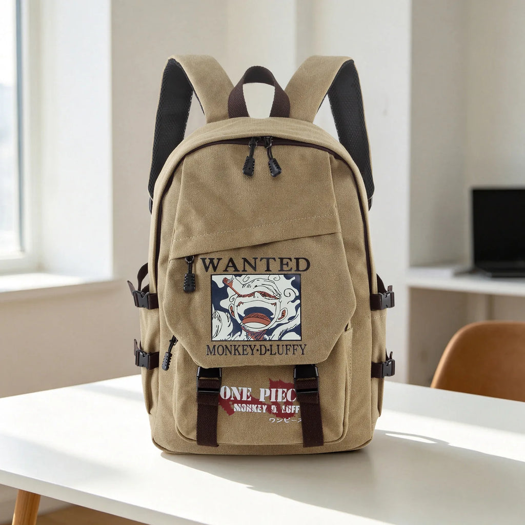 Large Canvas Backpack 14 Inch Laptop Bag for Travel & School - Multiple Colors