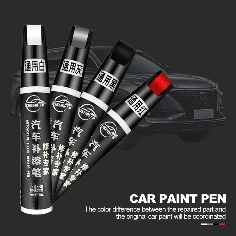 Universal Car Paint Scratch Repair Pen Kit - 12ML Auto Touch Up Paint Remover & Fill