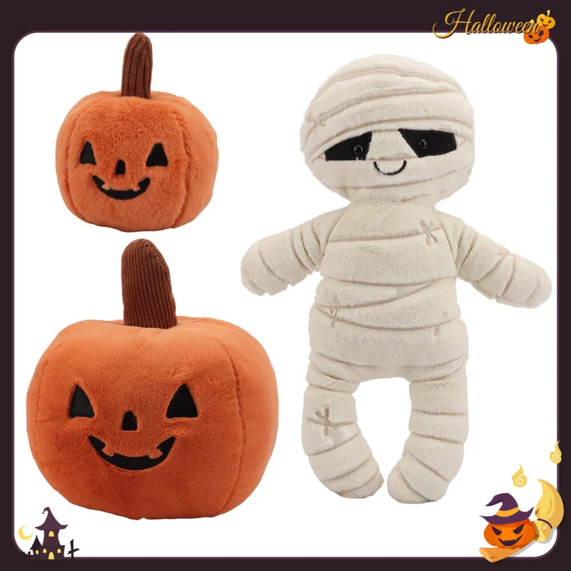 Halloween Plush Zombie Mummy Pumpkin Doll - Children's Holiday Stuffed Toy