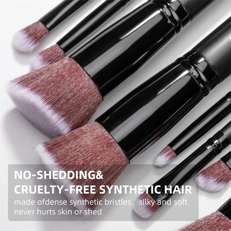 Professional Makeup Brush Set 14-16PCS Premium Synthetic Beauty Tools for Face & Eyes