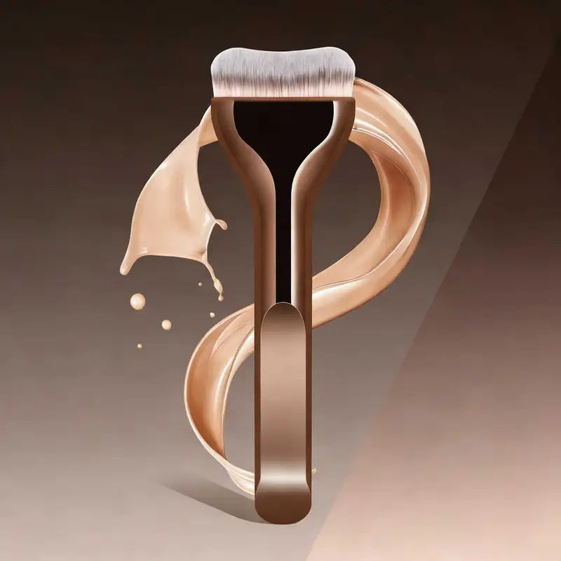 Professional Makeup Brush for Face Foundation Powder & Blending - Travel-Ready