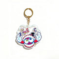 Anime The Amazing Digital Circus Pomni & Jax Acrylic Shaker Keychain Bag Charm