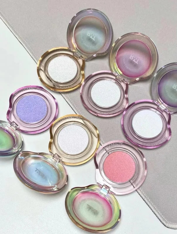 High Gloss Chameleon Face Highlight Powder - Brightening Iridescent Shimmer