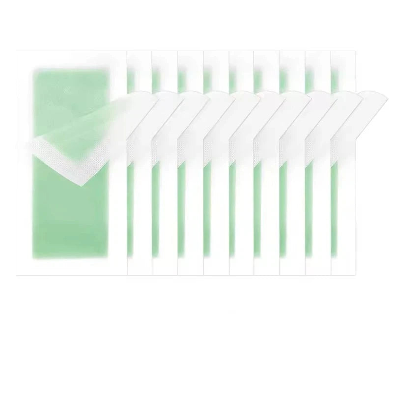 20 Pcs Professional Hair Removal Wax Strips for Body & Face - Cold Depilation