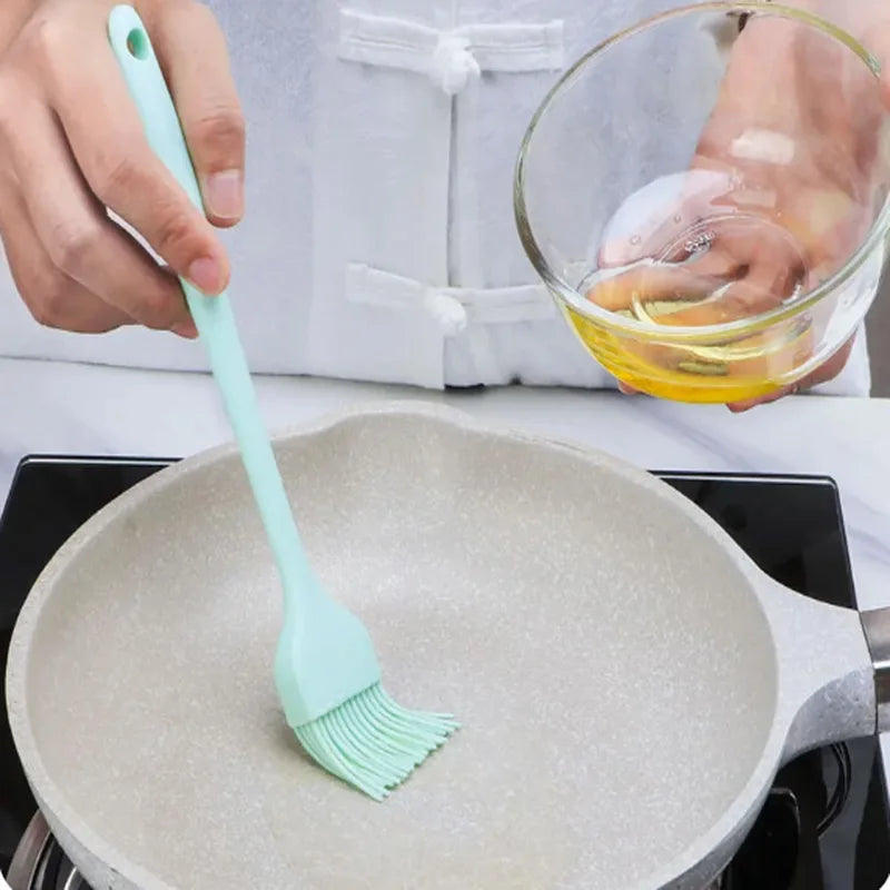 Silicone Basting Brush for Cooking & Baking Heat-Resistant Oil & Pastry Application