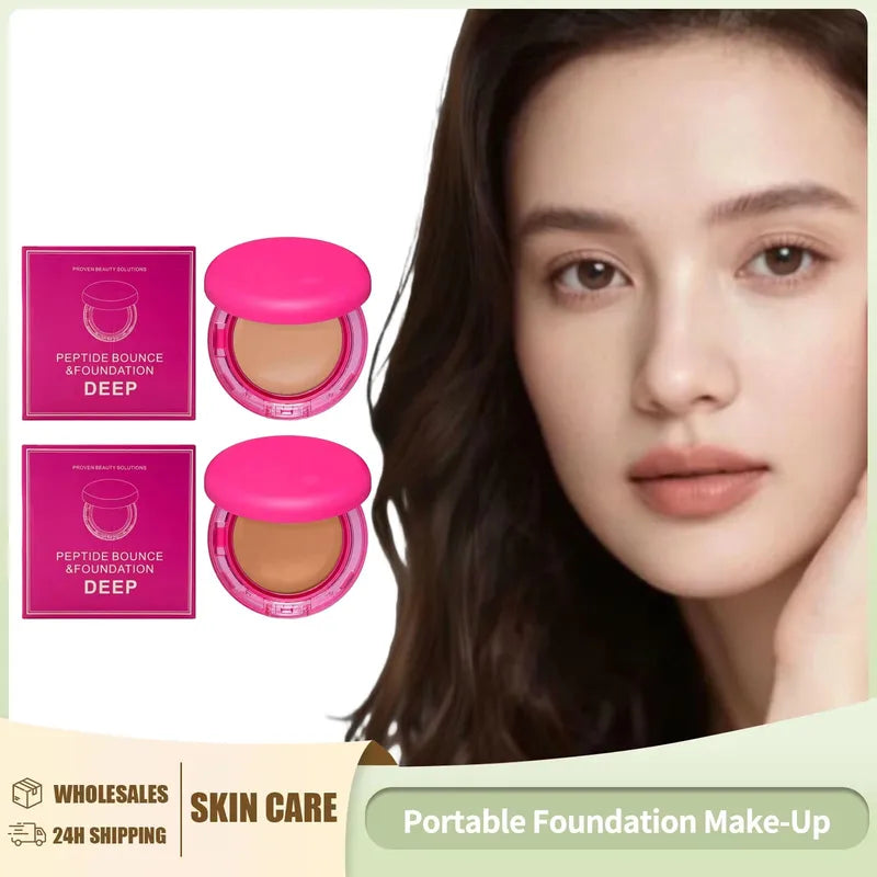 Peptide Hydrating Full Coverage Foundation with Concealer & Waterproof Finish
