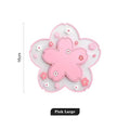 Cherry Blossom Silicone Coasters Set - Anti-Slip Kitchen Table Mat with Various Colors