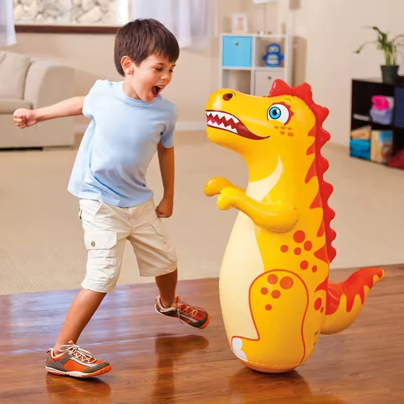 Inflatable Tumbler Boxing Punching Bag for Kids & Parent-Child Sports Toy