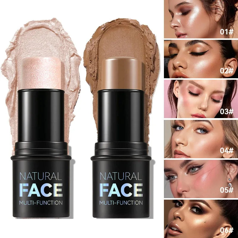 Highlighter Stick Contour & Brightening Makeup for Radiant Skin - Multiple Colors