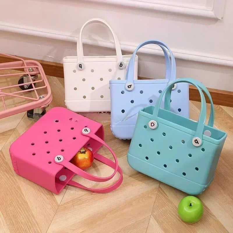 Children's Beach Storage Bag Handbag Outdoor Basket Pet Bag EVA Material