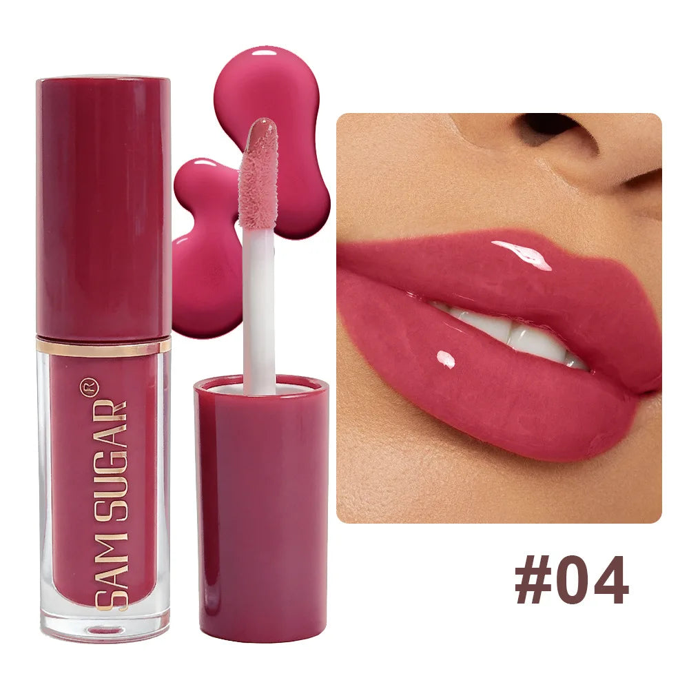 Long Lasting Lip Gloss Oil - Moisturizing Lip Tint for Fade & Lip Lines
