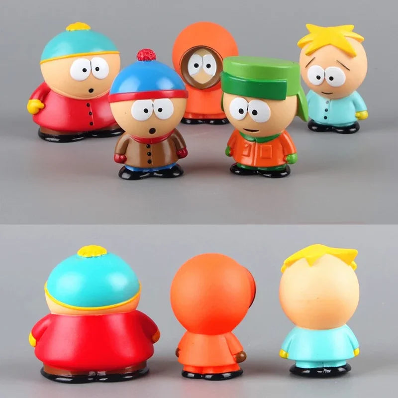 5PCS Action Figure Toy Set - PVC Doll Collectibles for Kids & Home Decor