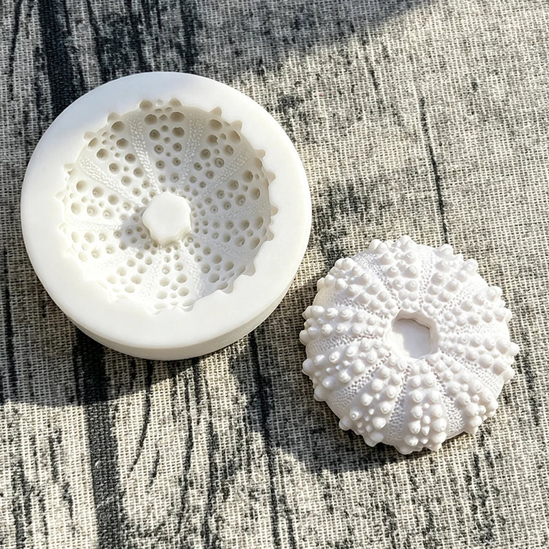 Sea Urchin Shell Silicone Cake Mold for Fondant & Chocolate Decoration