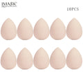 10Pcs Makeup Blender Sponge Set - Wet & Dry Foundation & Powder Blenders