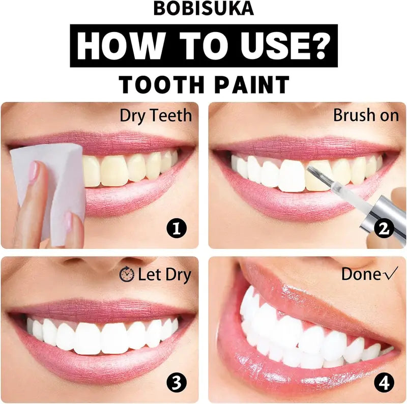 Colorful Non-Toxic Tooth Paint for Halloween and Special Effects Makeup
