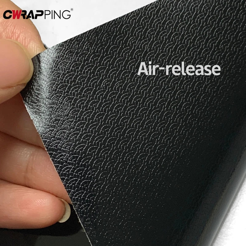 Glossy Vinyl Car Wrap Film - Self-Adhesive Bubble-Free Auto Decal Wrap