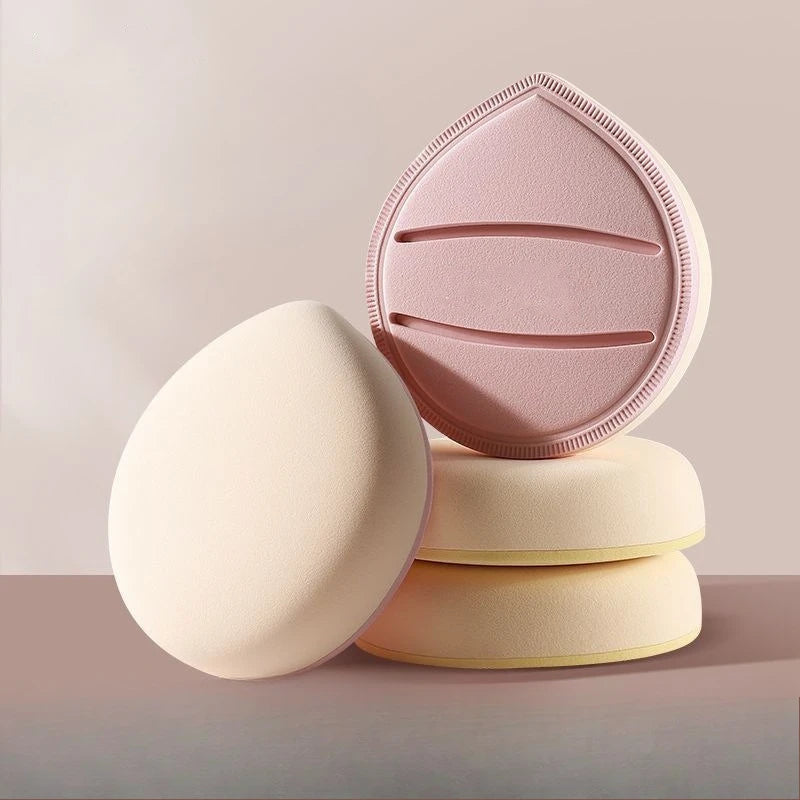 Water-Absorbing Makeup Puff Set - Soft Dual-Use Sponge for Foundation & Blush