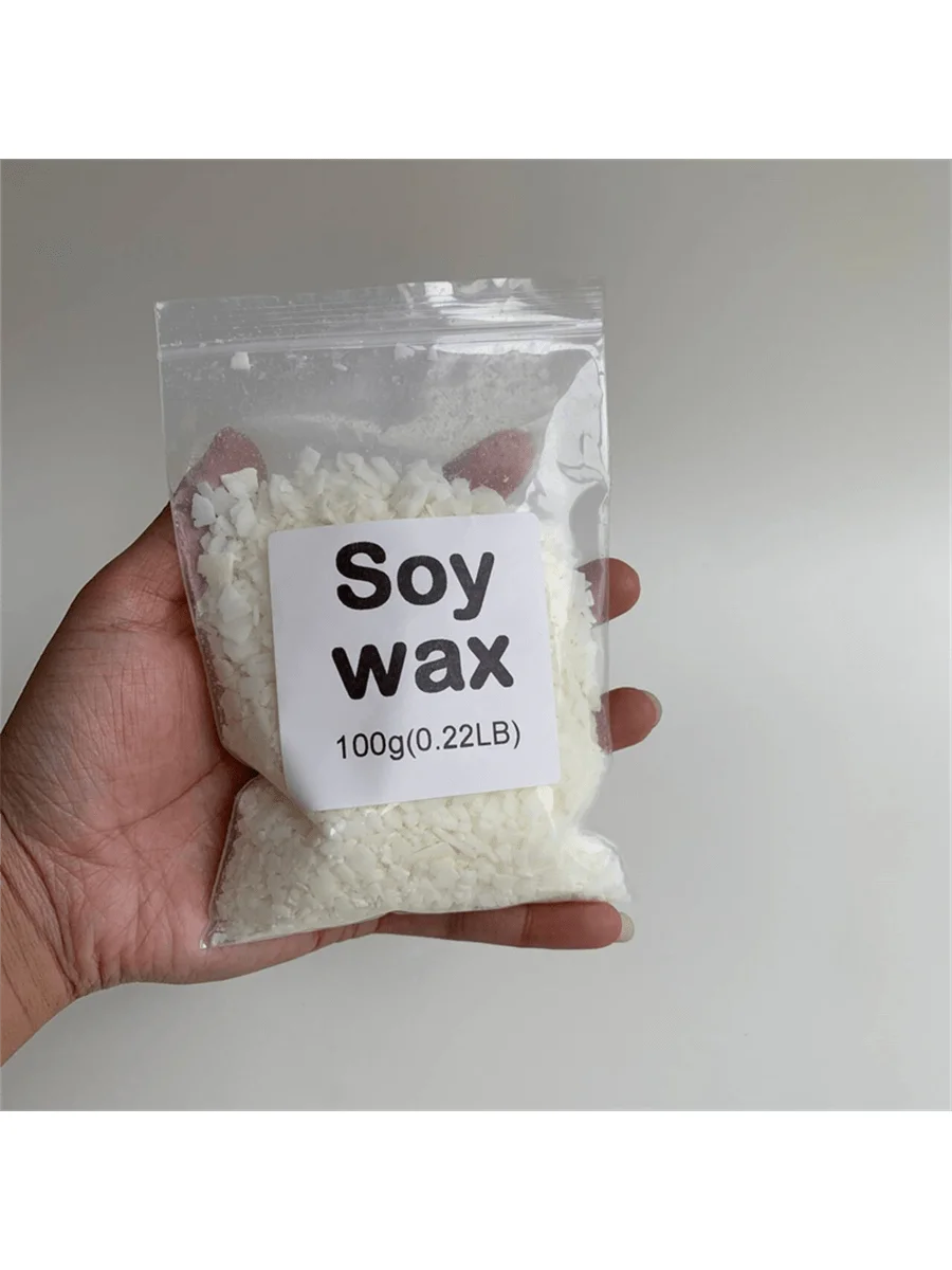 Natural Soy Wax Blocks for Candle Making - 100g to 1000g, Multiple Colors