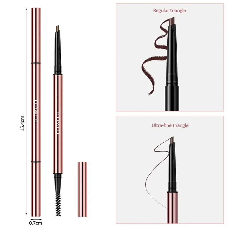 Waterproof Long Lasting Eyebrow Pencil with Precise Definer - 6 Colors