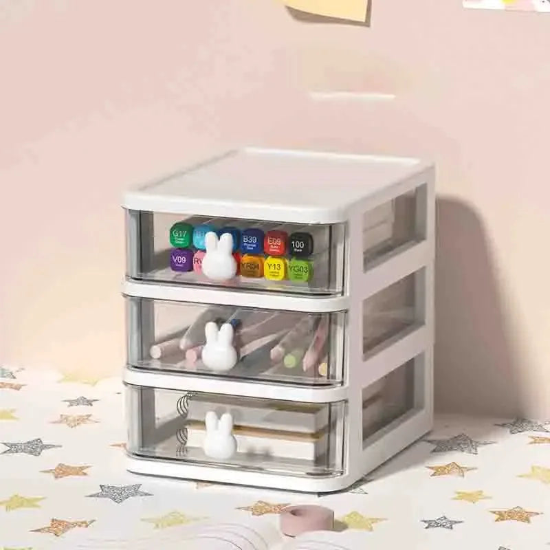 Multi-Color Household Desk Drawer Organizer Pen Hair Accessories Storage Box