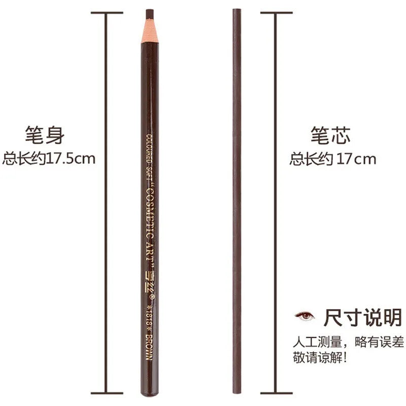 Waterproof Eyebrow Pencil 10-Pack - Long Lasting, Beginner Friendly, Multiple Colors