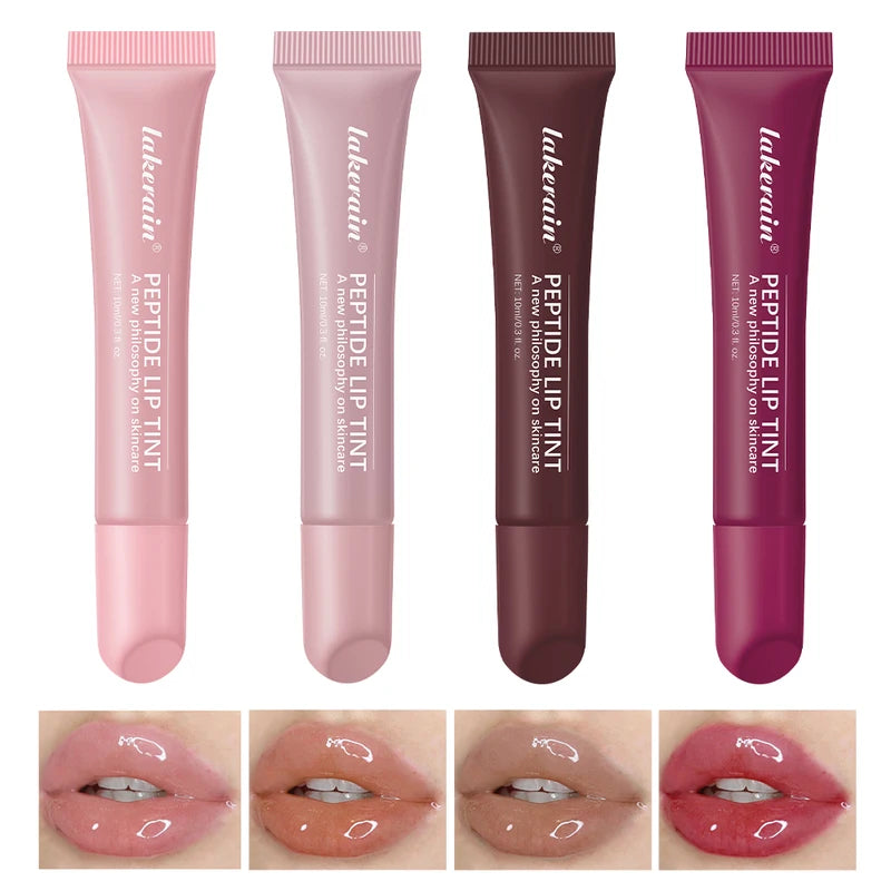 Mirror Lip Glaze Moisturizing Jelly Lip Oil with Water Light Finish - 10ml