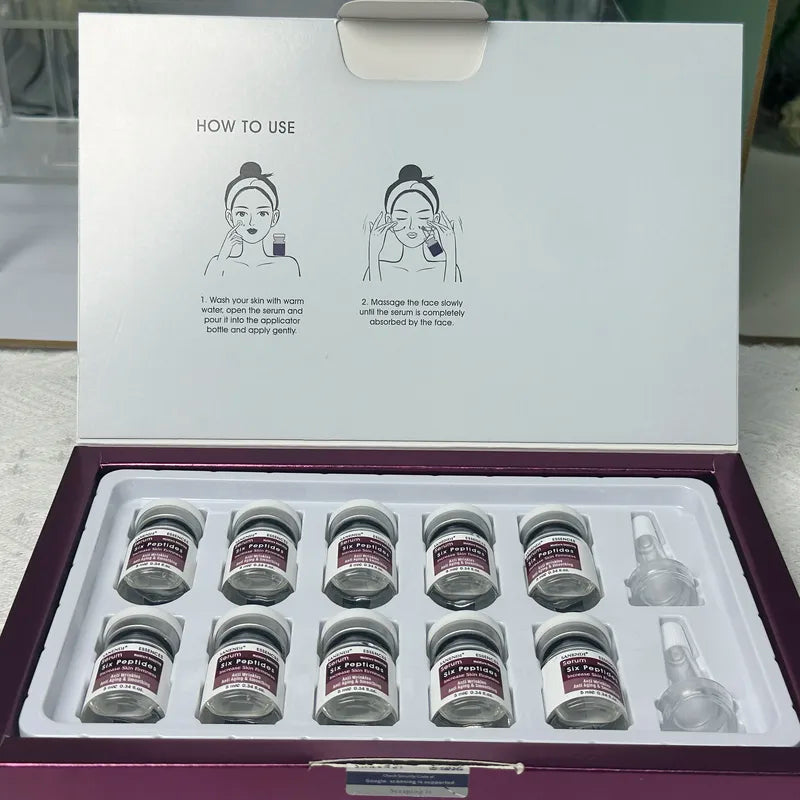 Hydrating Hyaluronic Acid Serum with Peptides and Vitamin C - Facial Moisturizer