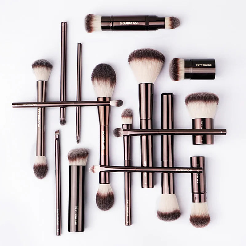 Multifunction Makeup Brushes Set - Powder, Concealer, Blush, Eye Shadow & Eyebrow Tools