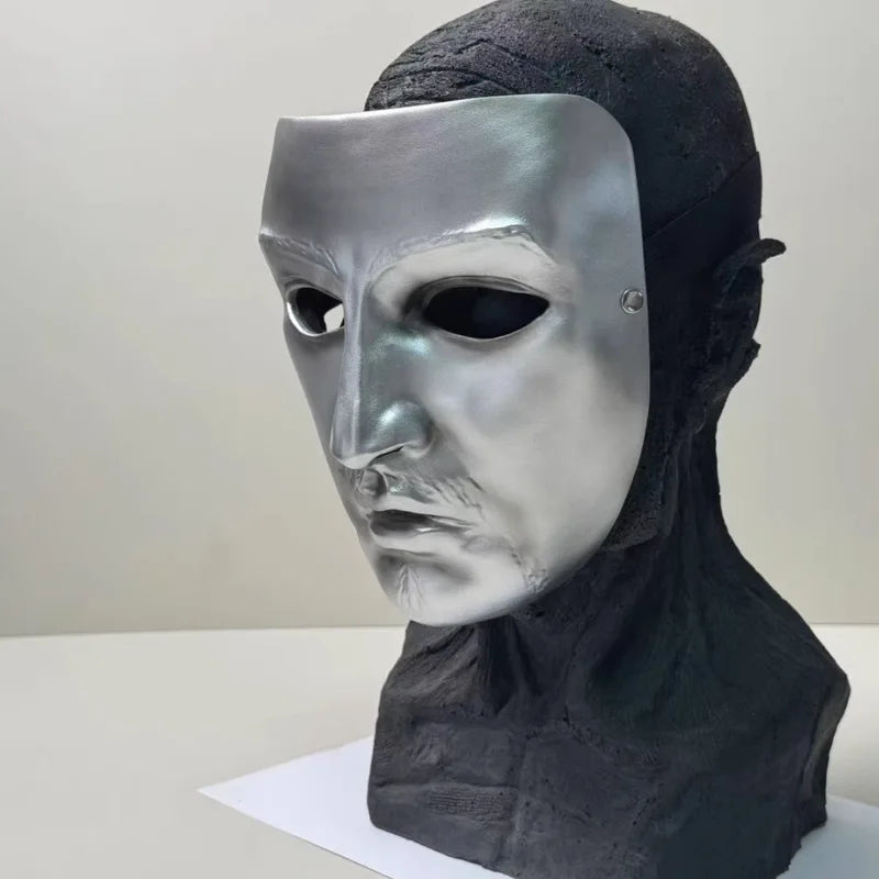 Handcrafted Resin Mask for Costume Parties Masquerades Halloween Decor Collectible