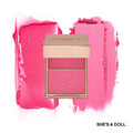 Longlasting Waterproof Face Blush - Matte Contour Powder for Cheeks