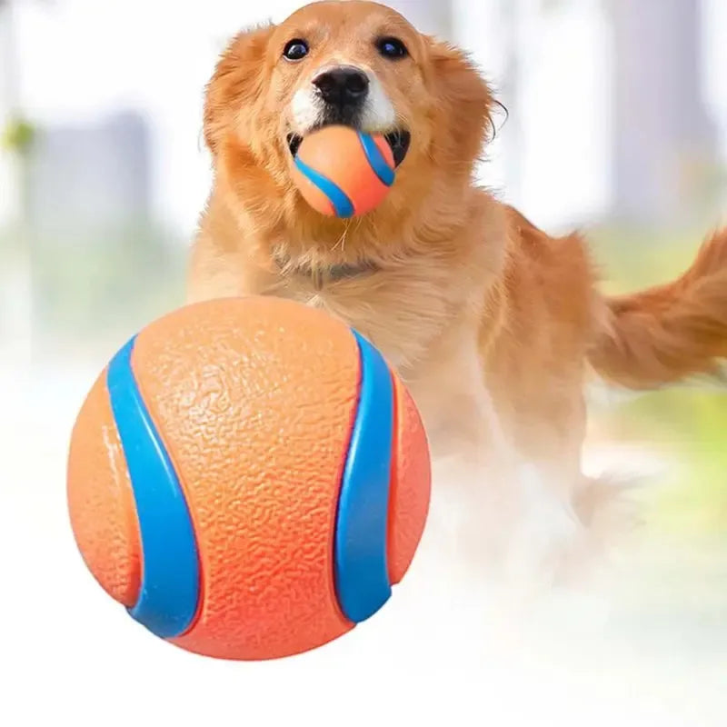Dog Fetch Ball Toy - Durable Chew & Jumping Pet Ball for All Sizes