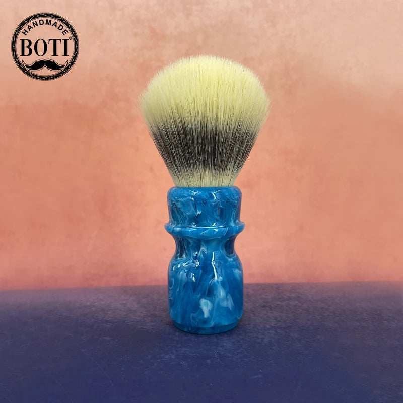 Premium 2026 Chick Down Fiber Shaving Brush with Ergonomic Handle - Soft Knot Wet Shaving Accessory