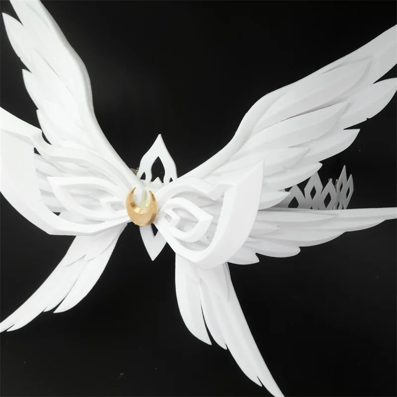 Genshin Impact Columbina Cosplay Headwear Eye Mask - Halloween Carnival Props