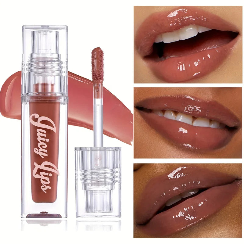Hydrating Lip Oil with Tinted Shades - Plumping & Moisturizing Gloss for All Skin Types