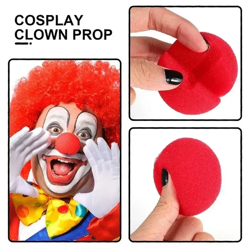 Party Clown Nose Foam Costume Accessories - 50/5/10/20/30/50 Pcs