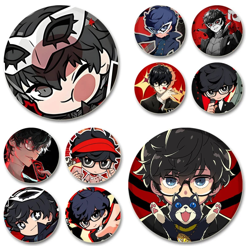 Anime Character Badge Enamel Pin for Bags Clothes & Hats - Cute Cosplay Gift
