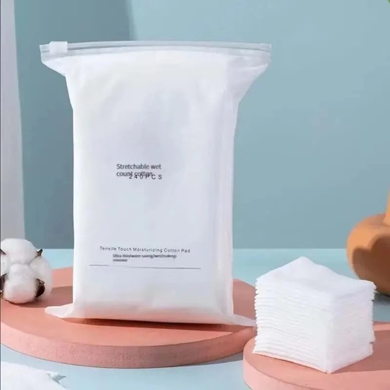 Cotton Makeup Remover Pads 240PCS Facial Cleansing Pads for Skin Care