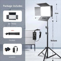 Dimmable LED Video Studio Light for Live Streaming Photography & Recording