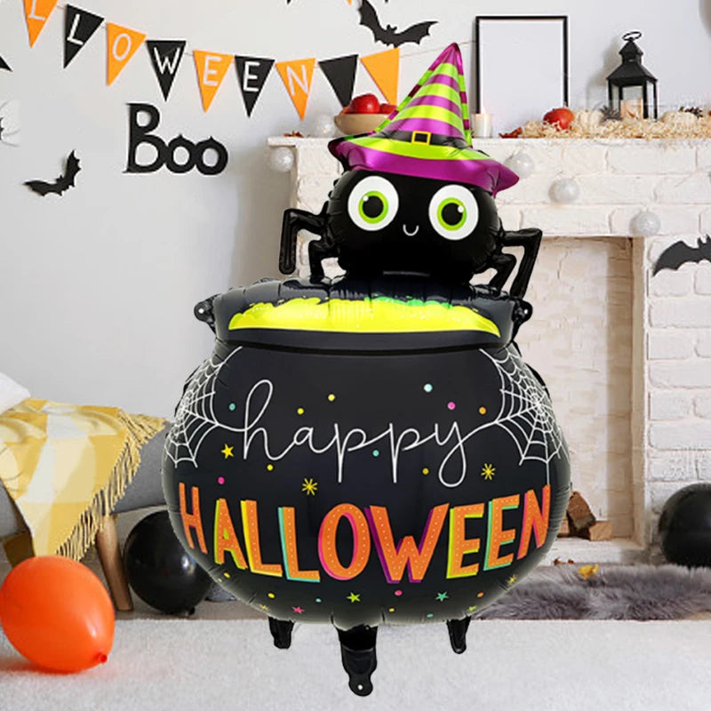 Halloween Spider Themed Balloon for Party Decorations - Pack of 1 or 2