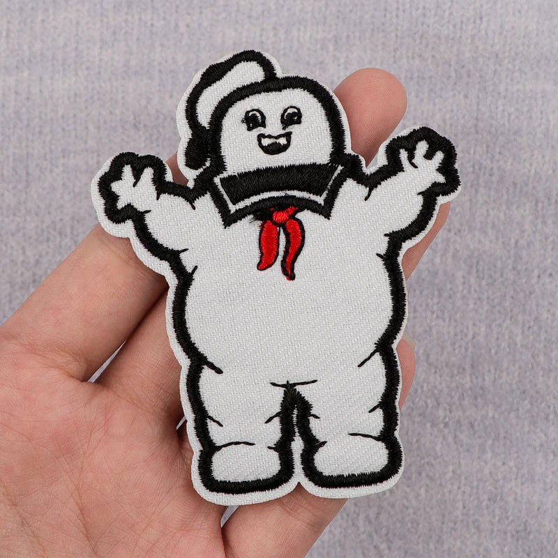 Halloween Horror Movie Embroidered Iron-On Patches for Clothing Backpack DIY Decor