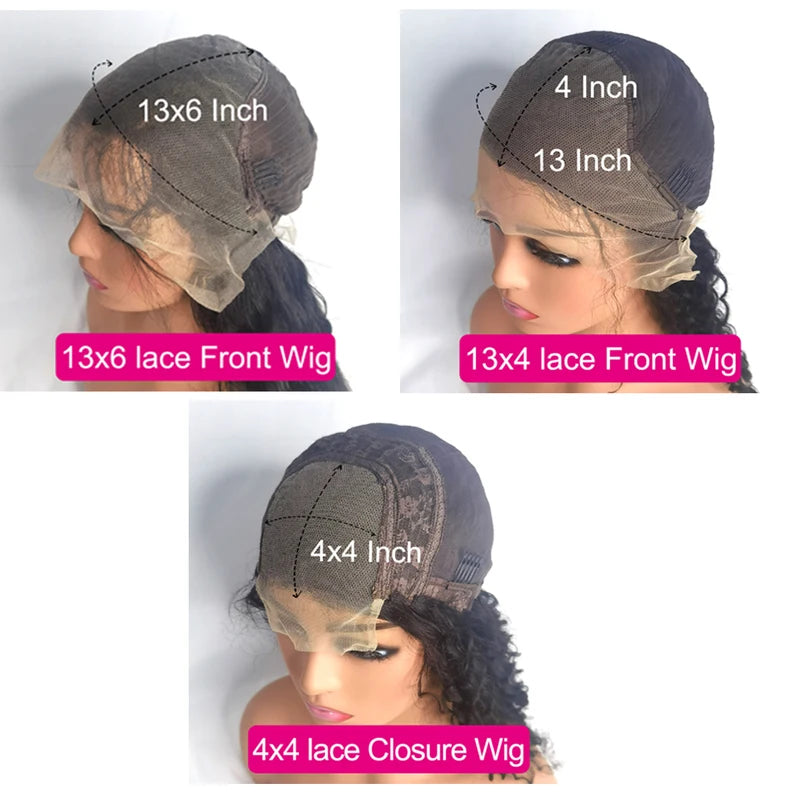 Long Body Wave Lace Front Wig 13x4 13x6 HD Lace Frontal Colored Human Hair