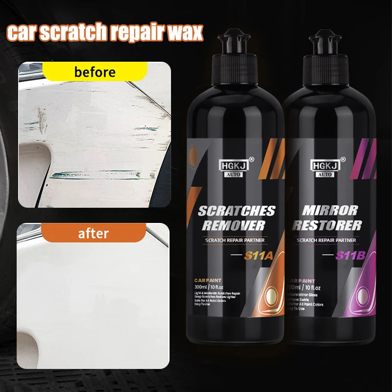 Car Scratch Repair Wax Kit - Polishing & Scratch Removal for Vehicle Body