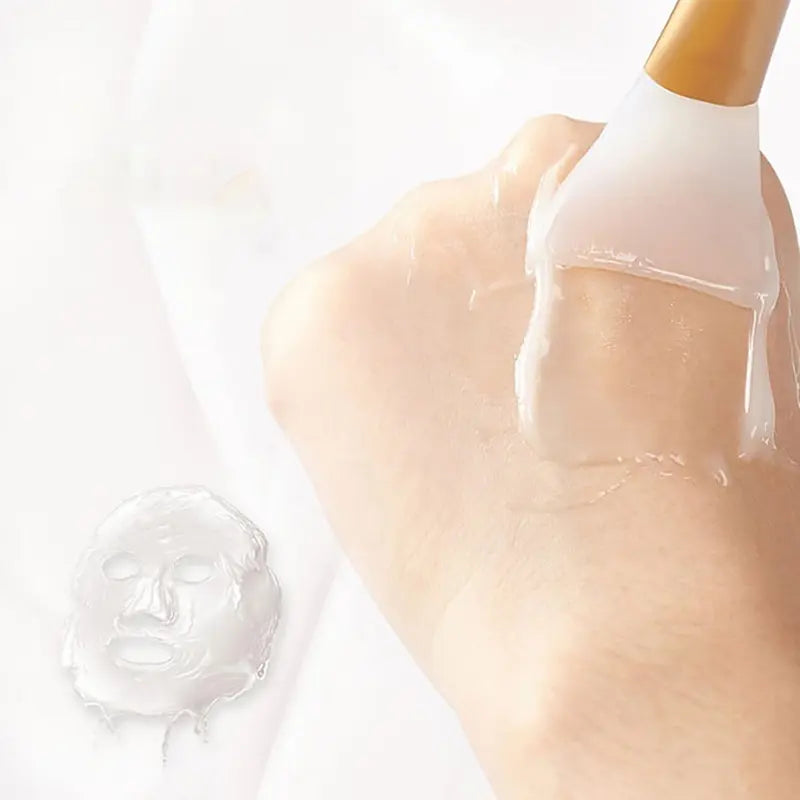 Silicone Face Mask Brush Makeup Applicator Tool - Soft Tip, Reusable